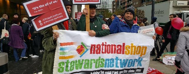 NSSN and 'Poetry on the Picket Line' on IWGB demo