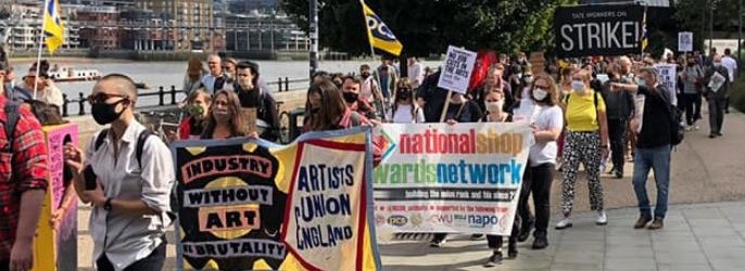 PCS demo against culture sector on Sept 12